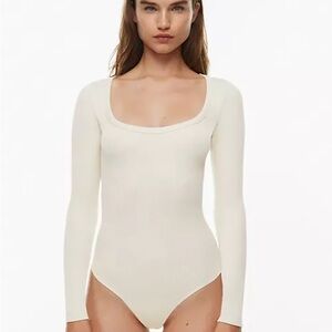 Sunday Best Sinchseamless Rib Scoop Longsleeve Bodysuit